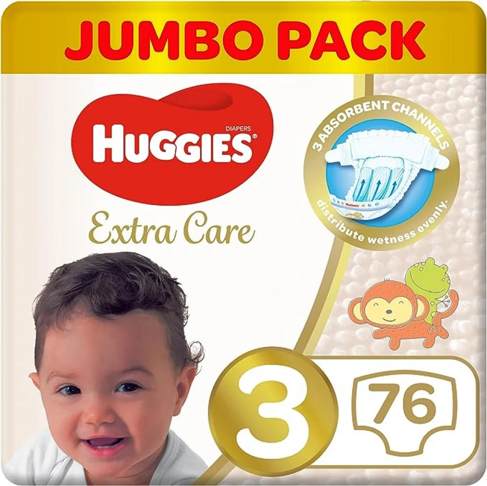 Huggies Baby Diapers Jumbo Pack – All Sizes